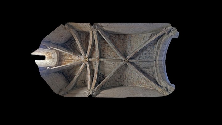 ABOBADA MOSTEIRO DE ODIVELAS 3D Model
