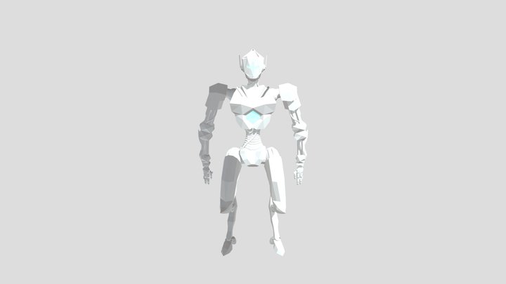 robot character 3D Model