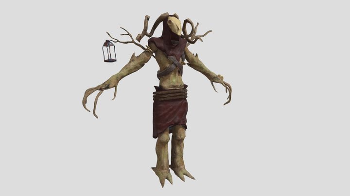 Leshen from The Witcher 3: Wild Hunt 3D Model