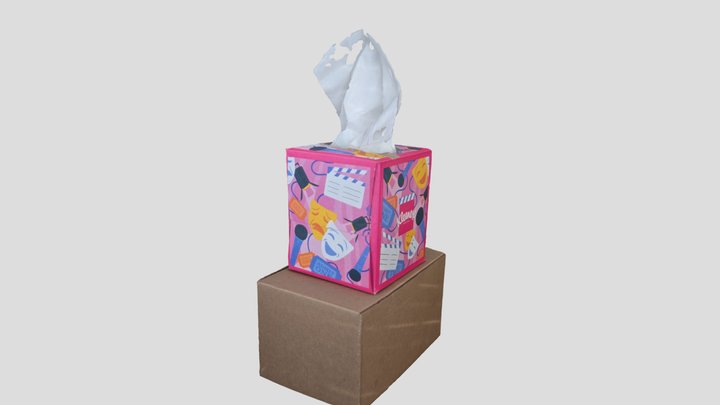 Tissue Box 3D Model