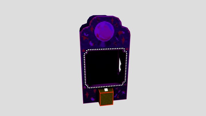 Fortune Teller Booth 3D Model