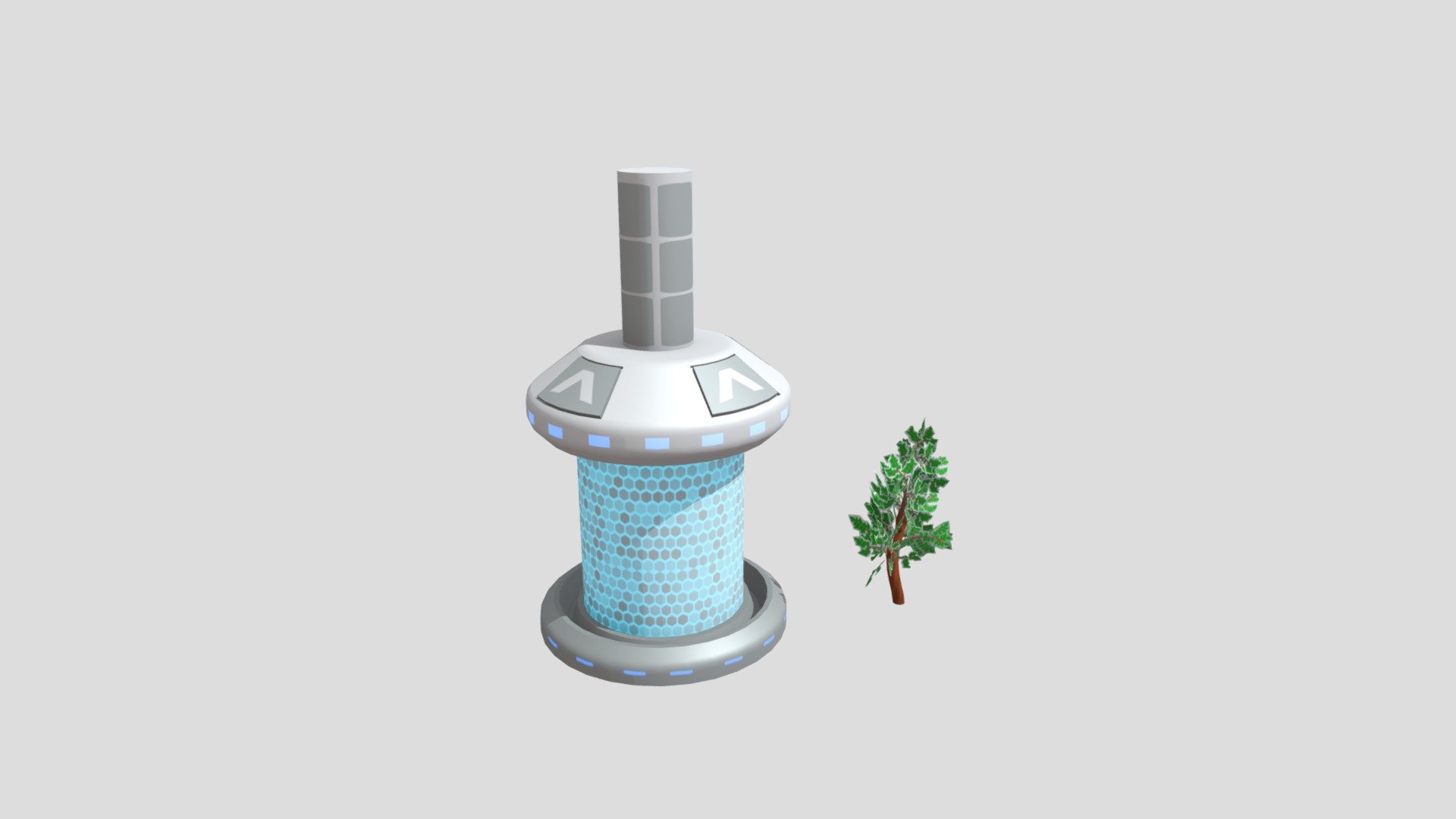 tree and camera - 3D model by Grimnar (@snegmercenary) [70d2d54 ...