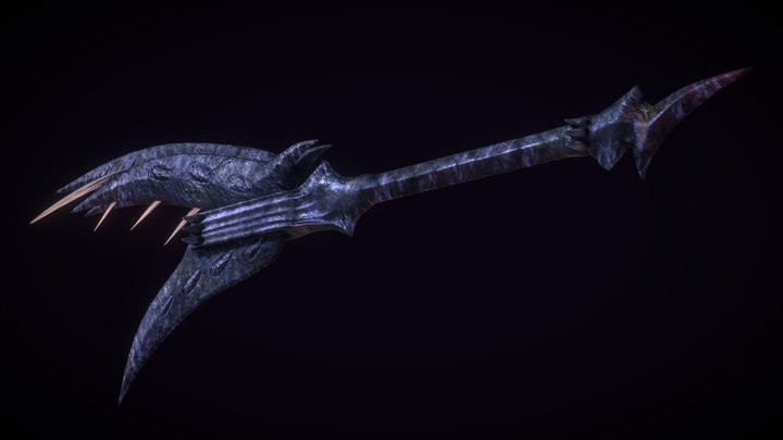 Devil May Cry: Nevan Guitar Weapon 3D Model