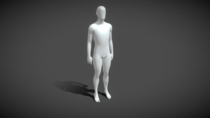 Unisex_Model 3D Model