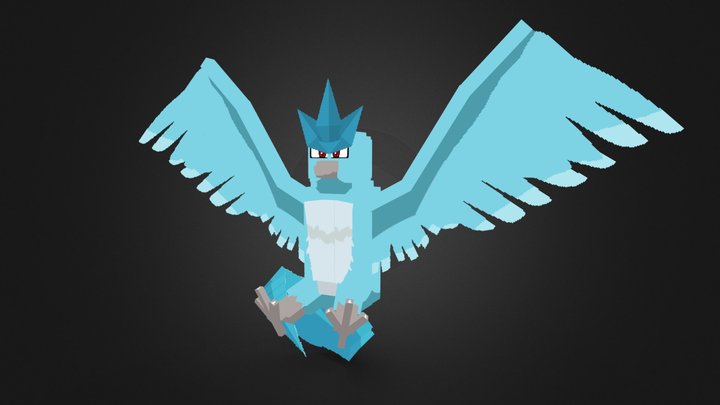 ARTICUNO POKEMON 3D model 3D printable