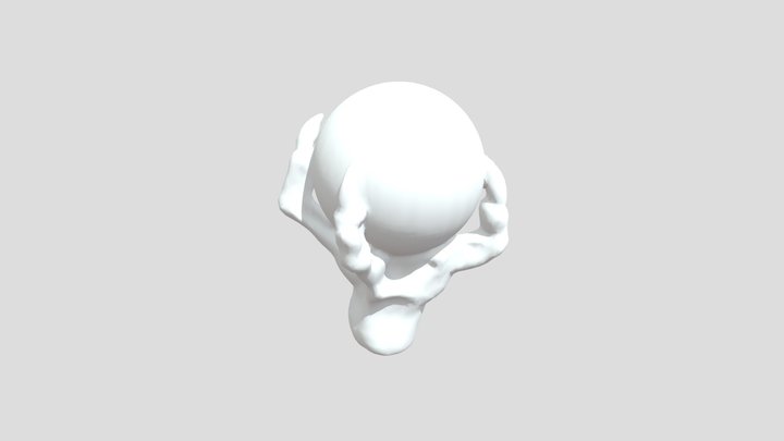 Staff Orb 3D Model