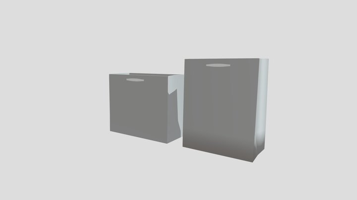 Paper Bag 3D 3D Model