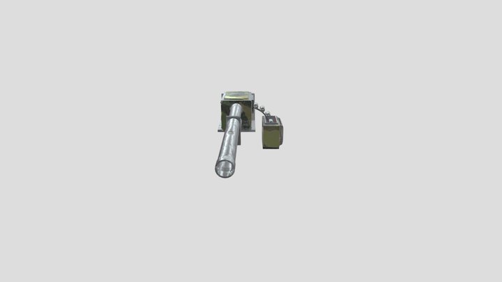 Industry Collab Year 1: USA Turret 3D Model