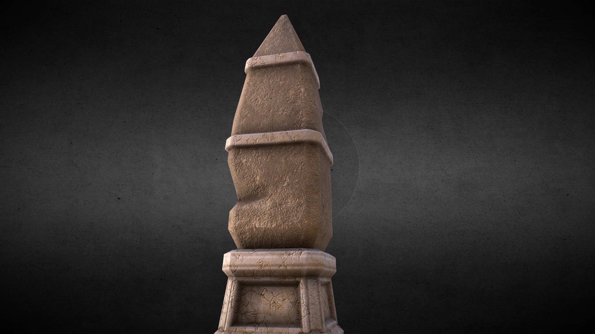 Obelisk - Game Model — Sketchfab embed 3D viewer