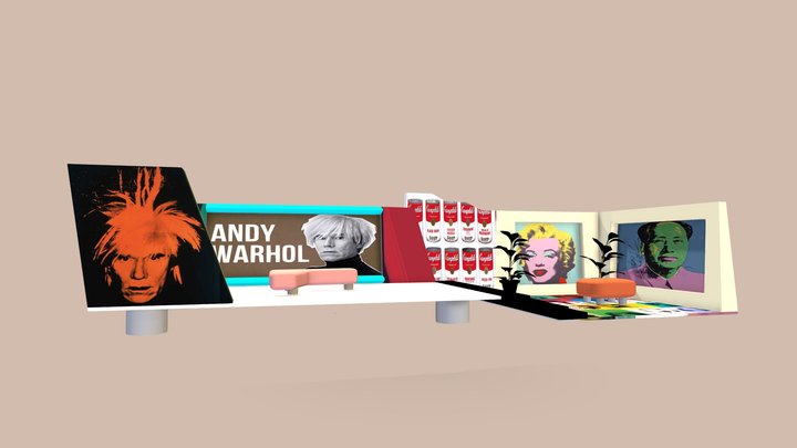 Andy Warhol 3D Model
