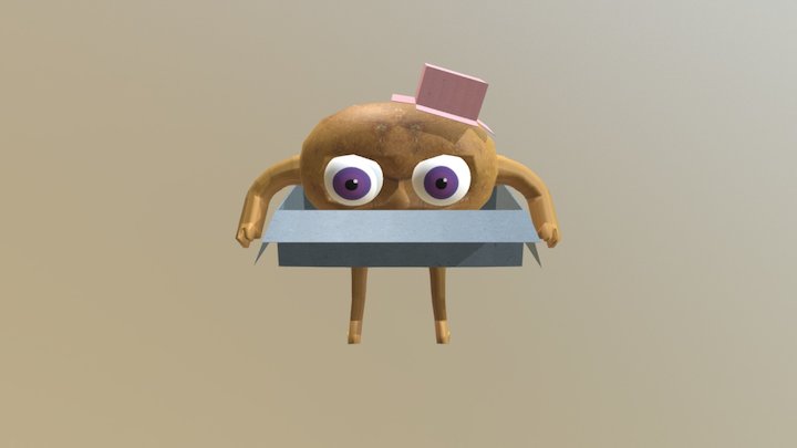 Potato 3D Model