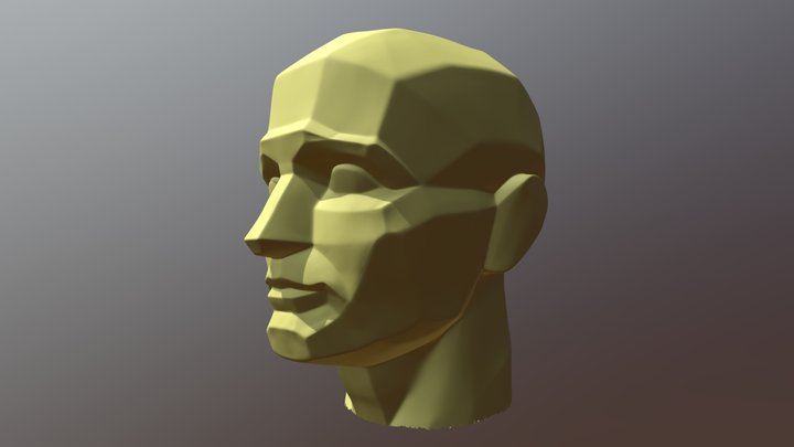 Обрубовка без подставки 3D Model