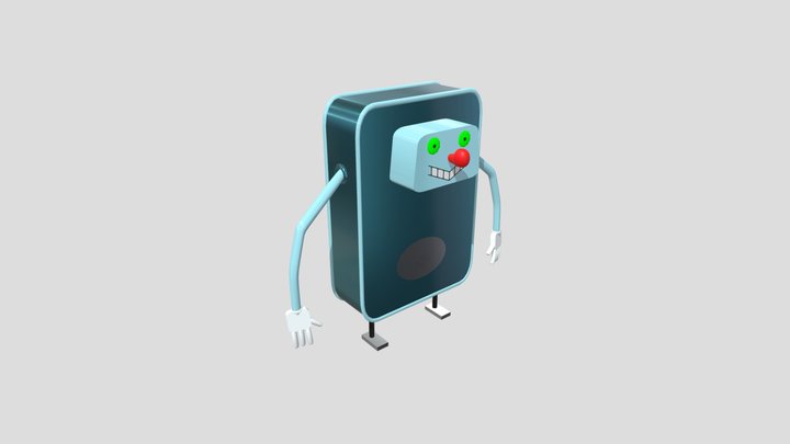 Robo Oggy 3D Model