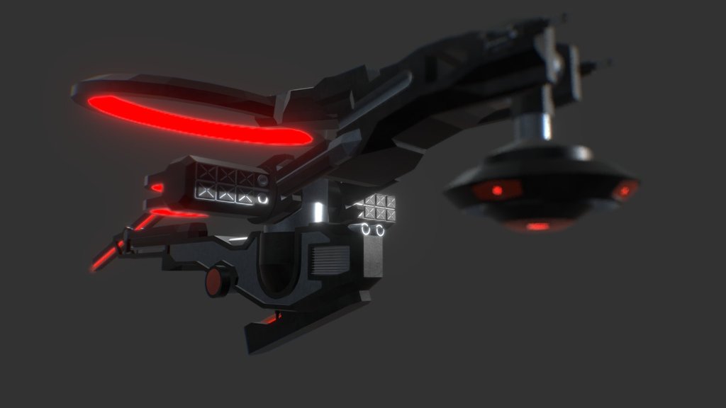 Bladeless Attack Drone