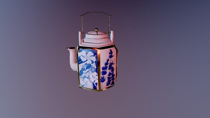 Teapot 3D Model