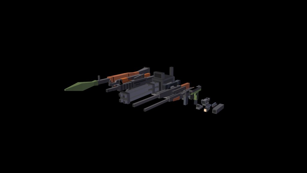 Simple sandbox 2 all weapons