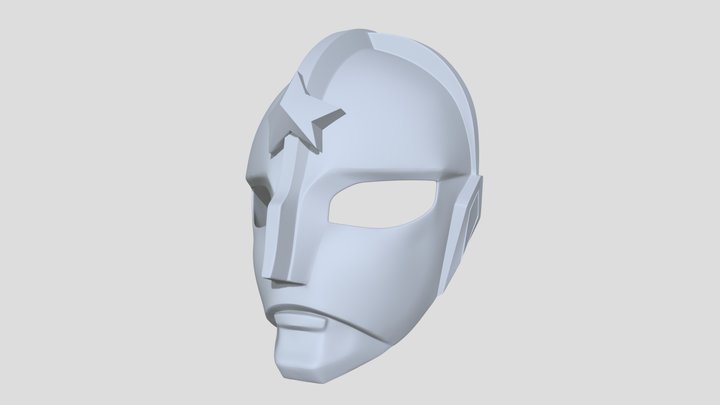 Ultraman Joneus mask(old live action ver) 3D Model