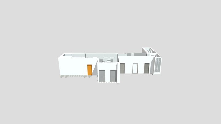 3д стены-3 вариант 3D Model