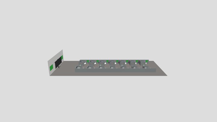 офис 3D Model