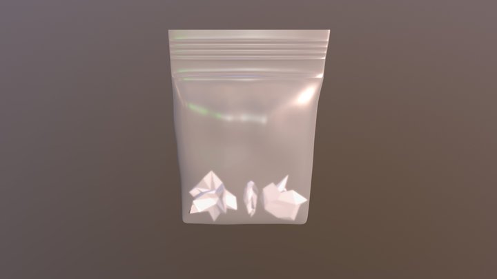Drug bag 3D Model