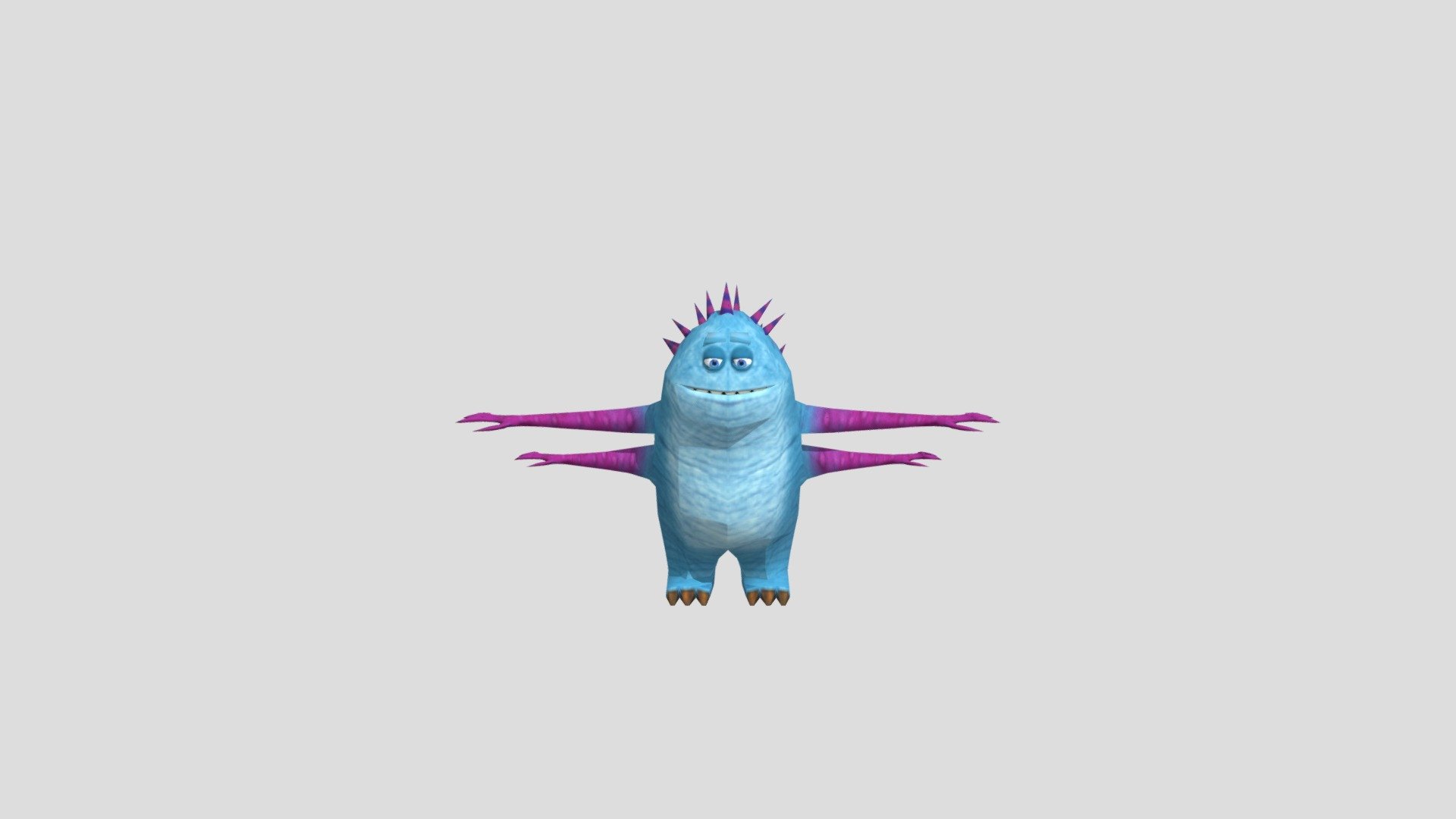 PlayStation 2 - Monsters, Inc_ - Non-Playable Ch - Download Free 3D ...
