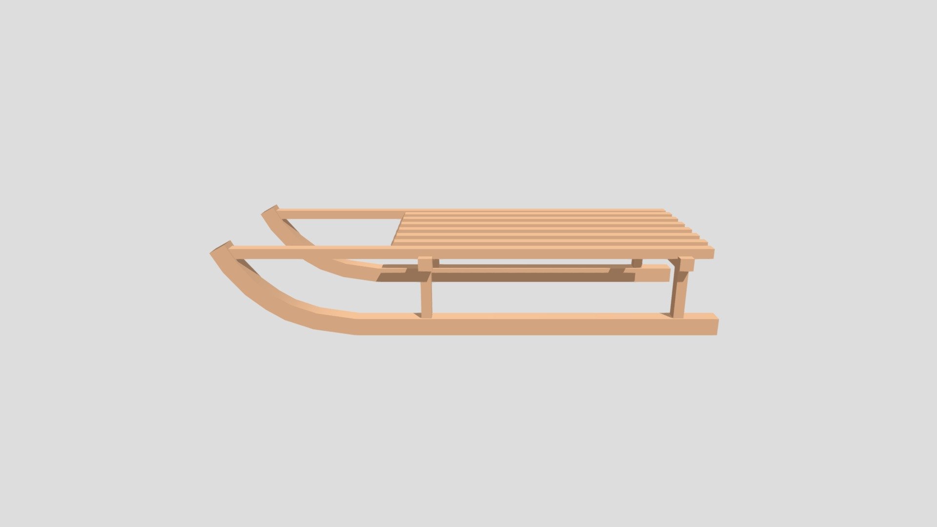 Sled from Poly by Google