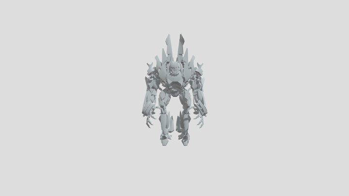 Sideways 3D Model