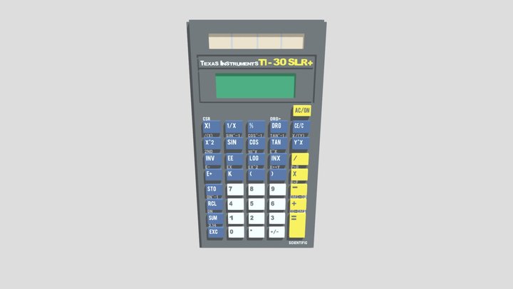 Texas Instruments TI-30 Solar