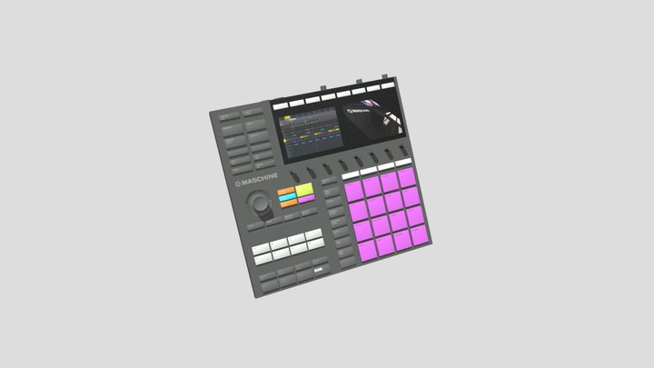 Maschine MK3 3D model 3D Model