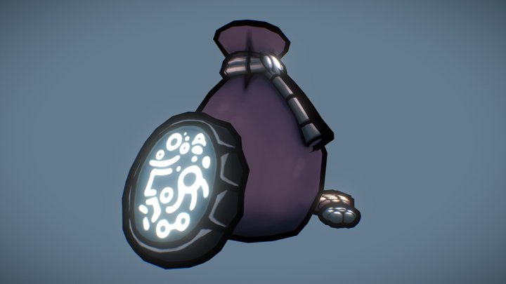 Geos & Journals - Hollow Knight (Fanart) 3D Model