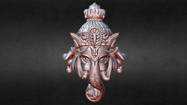 Ganesha -"Wishing Elephant" 3D Model