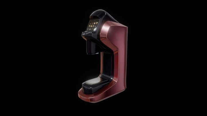 Modern Coffee Machine – Free 3D Model STL