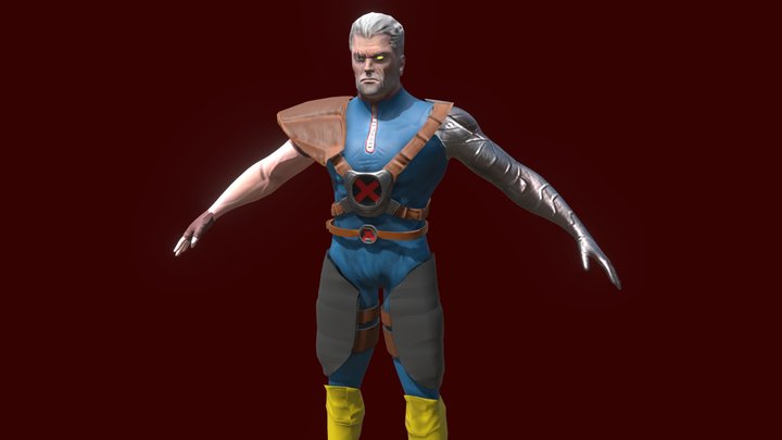X-Men: Cable 3D Model