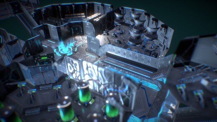 base of operation 3D Model