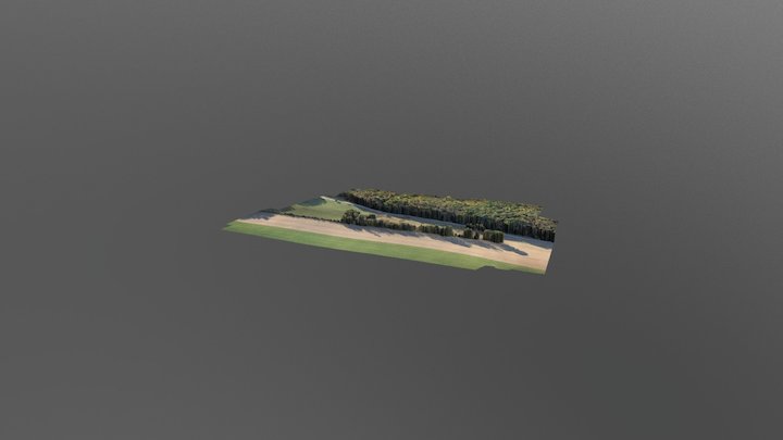 Small Area Farm Map 3D Model
