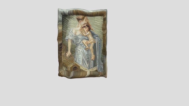La Madonna di Pompei _Andrey Vankov 3D Model