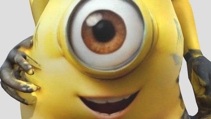 Minion Mom 3D Model