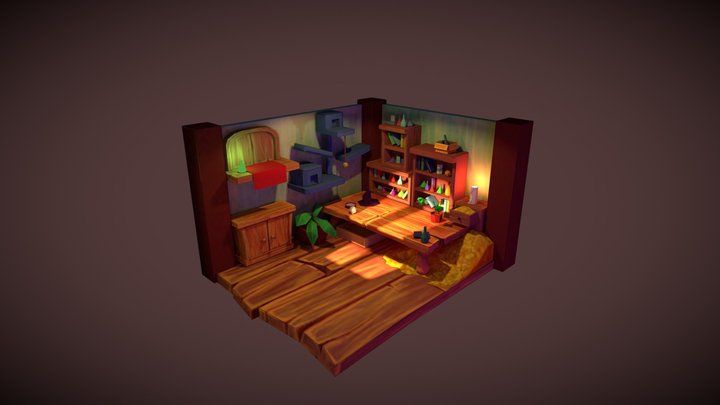Dabloons Shop 3D Model