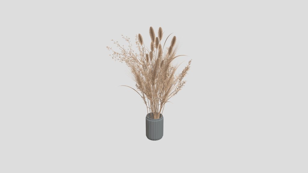 Dried Grass Floral Arrangement