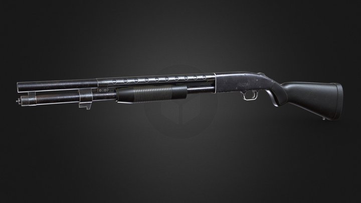 Mossberg 500 3D Model