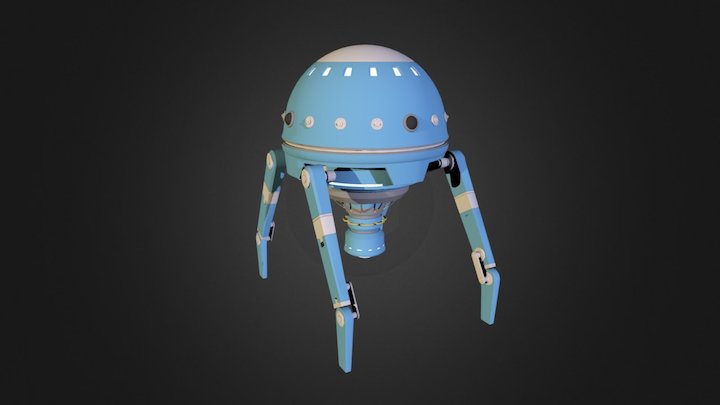 Quadbot 3D Model