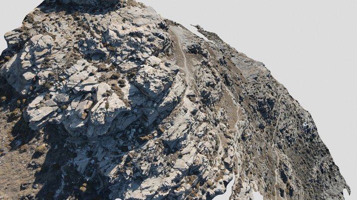 Rock Formation 3D Model