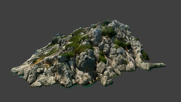 Koyun Island - Turkey, Kekova | 3D Scan – Modello 3D gratuito STL