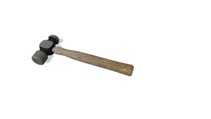 Hammer Ball-peen 3D Model