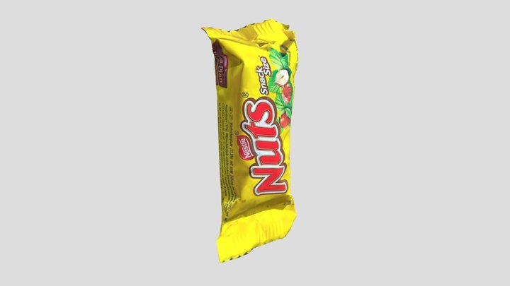 Nestle_Nuts_Chocolate 3D Model