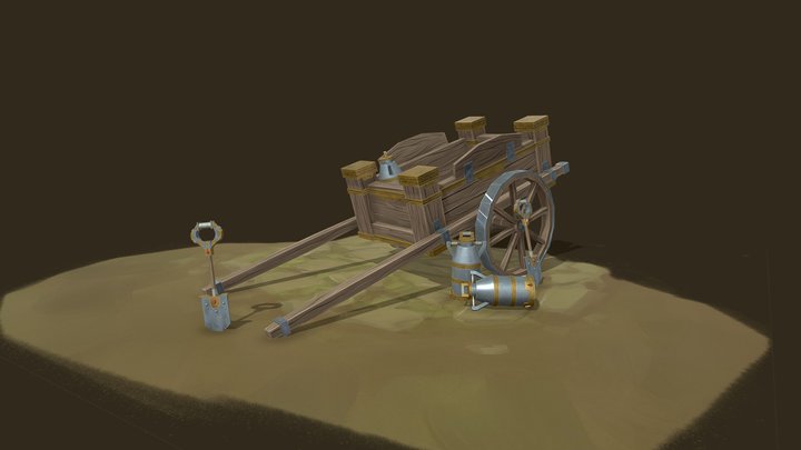 (Student Work) Dwarven items 3D Model