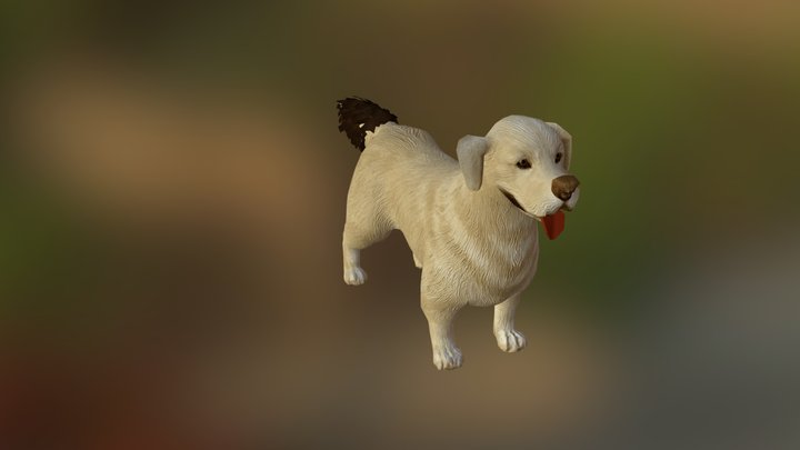 Dog 3D Model