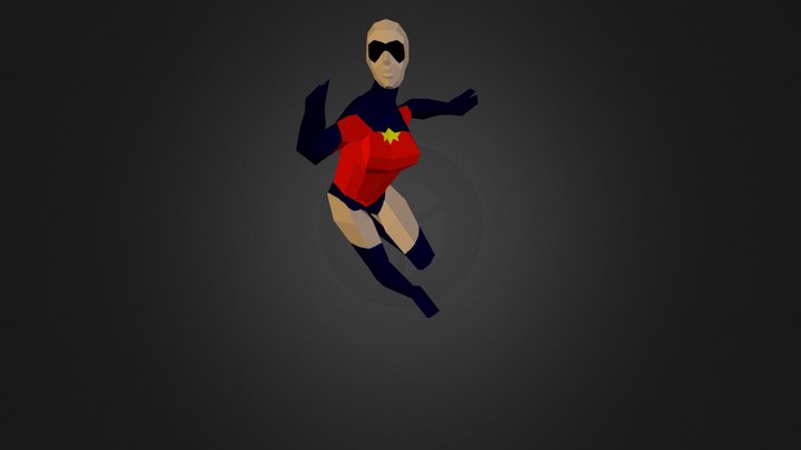 MissMarvel 3D Model