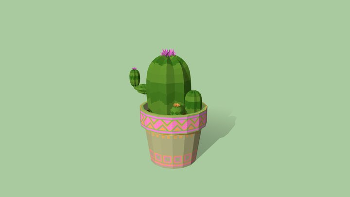 Cactus 3D Model