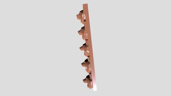 wolf study stick_Reduced 3D Model